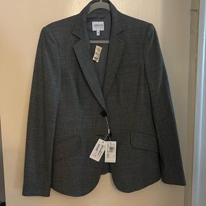 Grey women’s blazer Armani size 10
